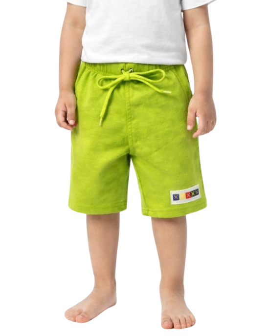Lime Jersey Shorts