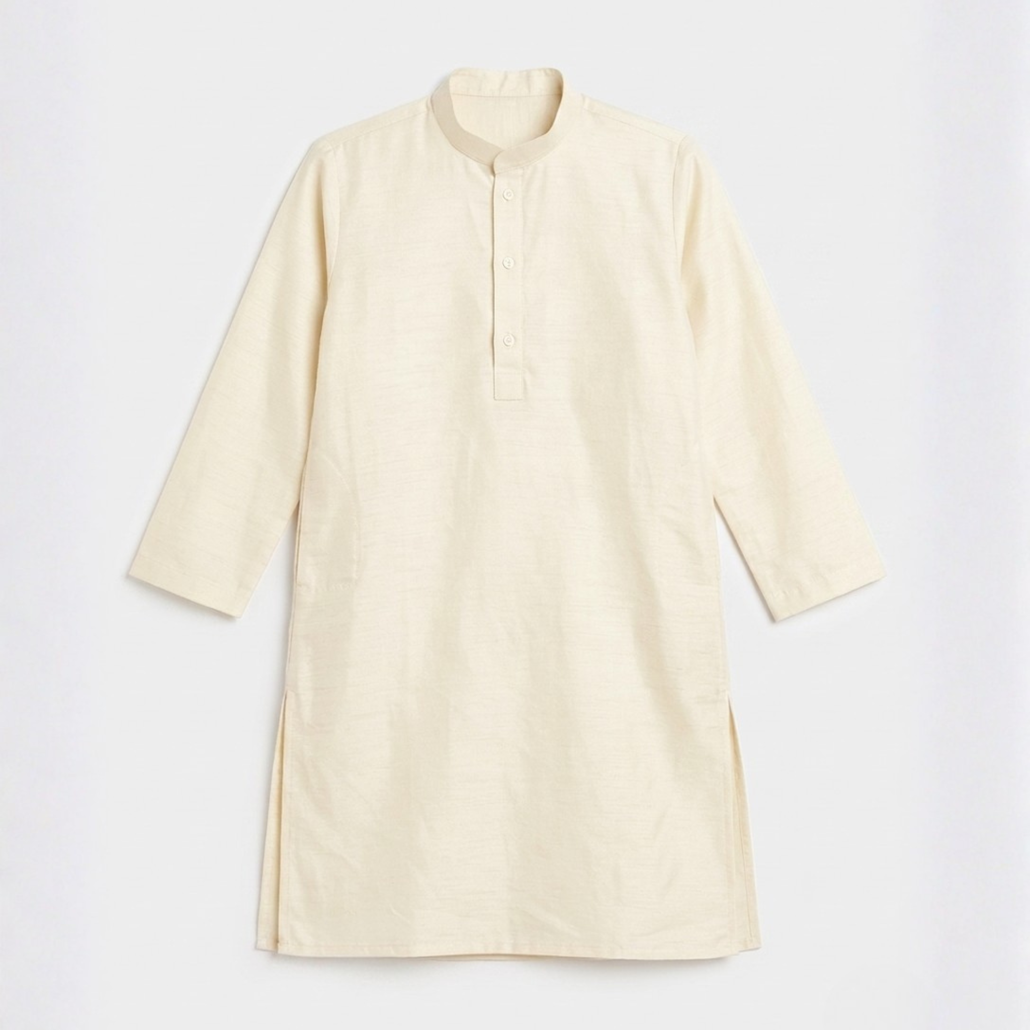 Off-white Yellow Kurta