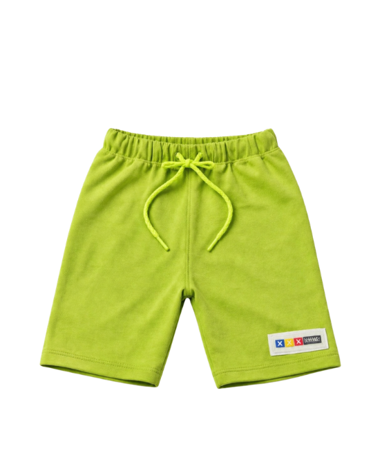 Lime Jersey Shorts