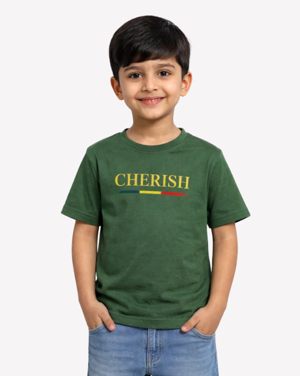 Green Cherish T-shirt