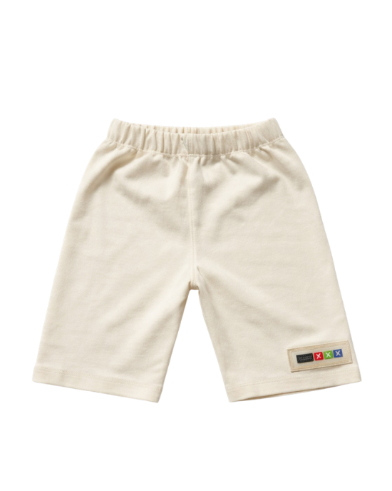 Cream Jersey Shorts