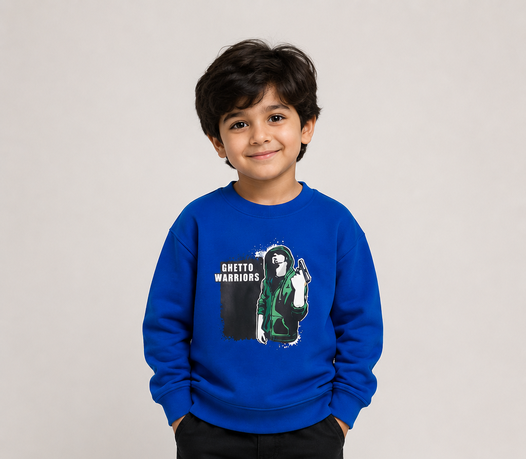 Navy Luxe Sweat Shirt