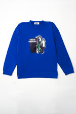 Load image into Gallery viewer, Navy Luxe Sweat Shirt
