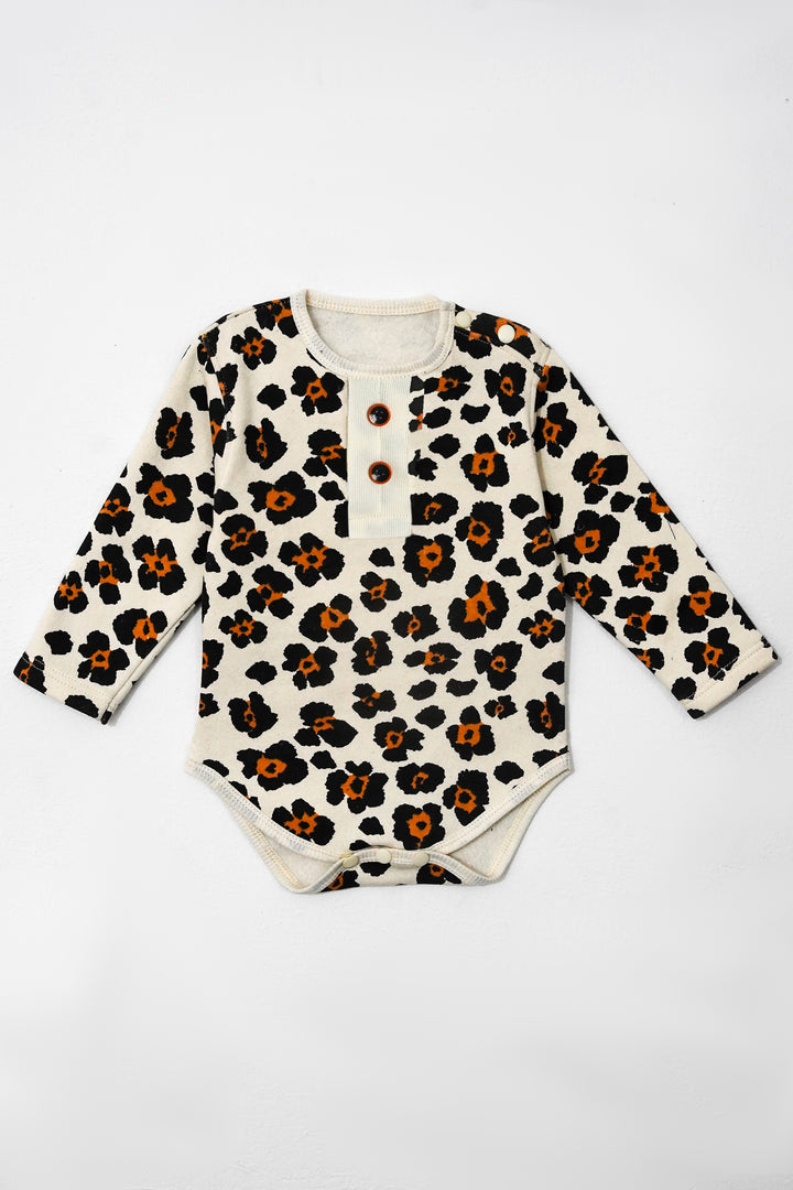 Cheeta Romper Set