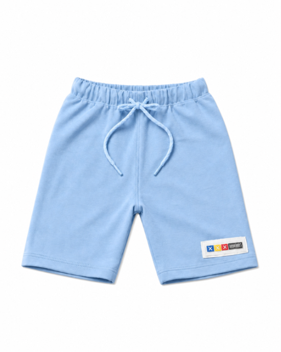 Light Blue Jersey Shorts