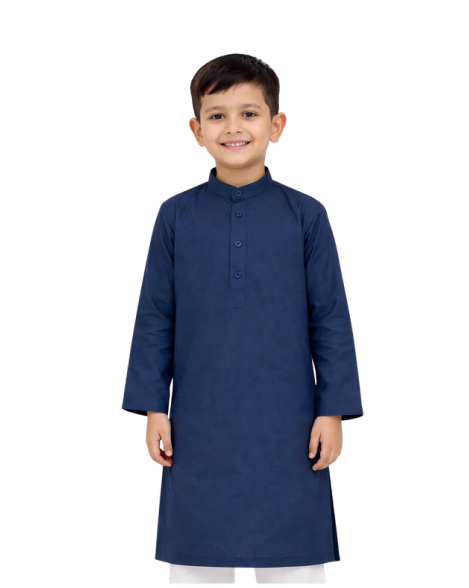 Navy Blue Kurta