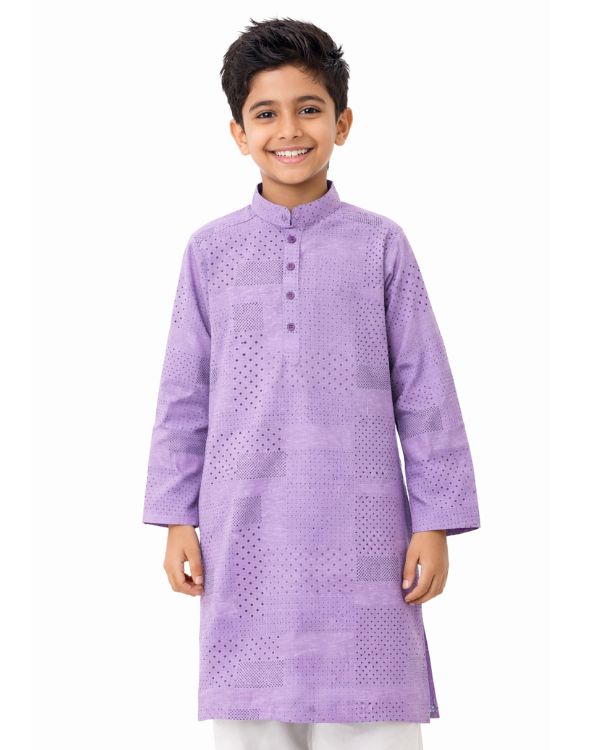 Lilac Kurta