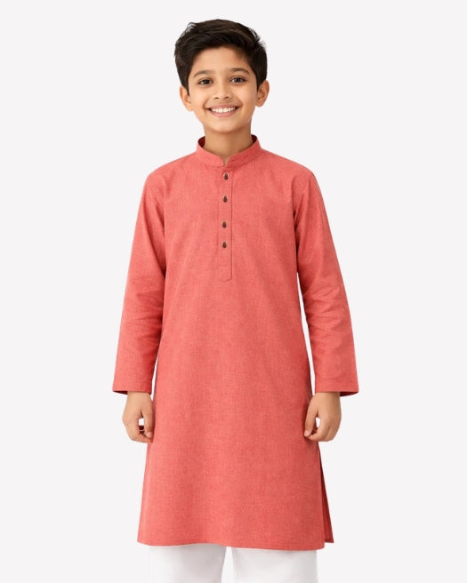 Carrot Red Kurta