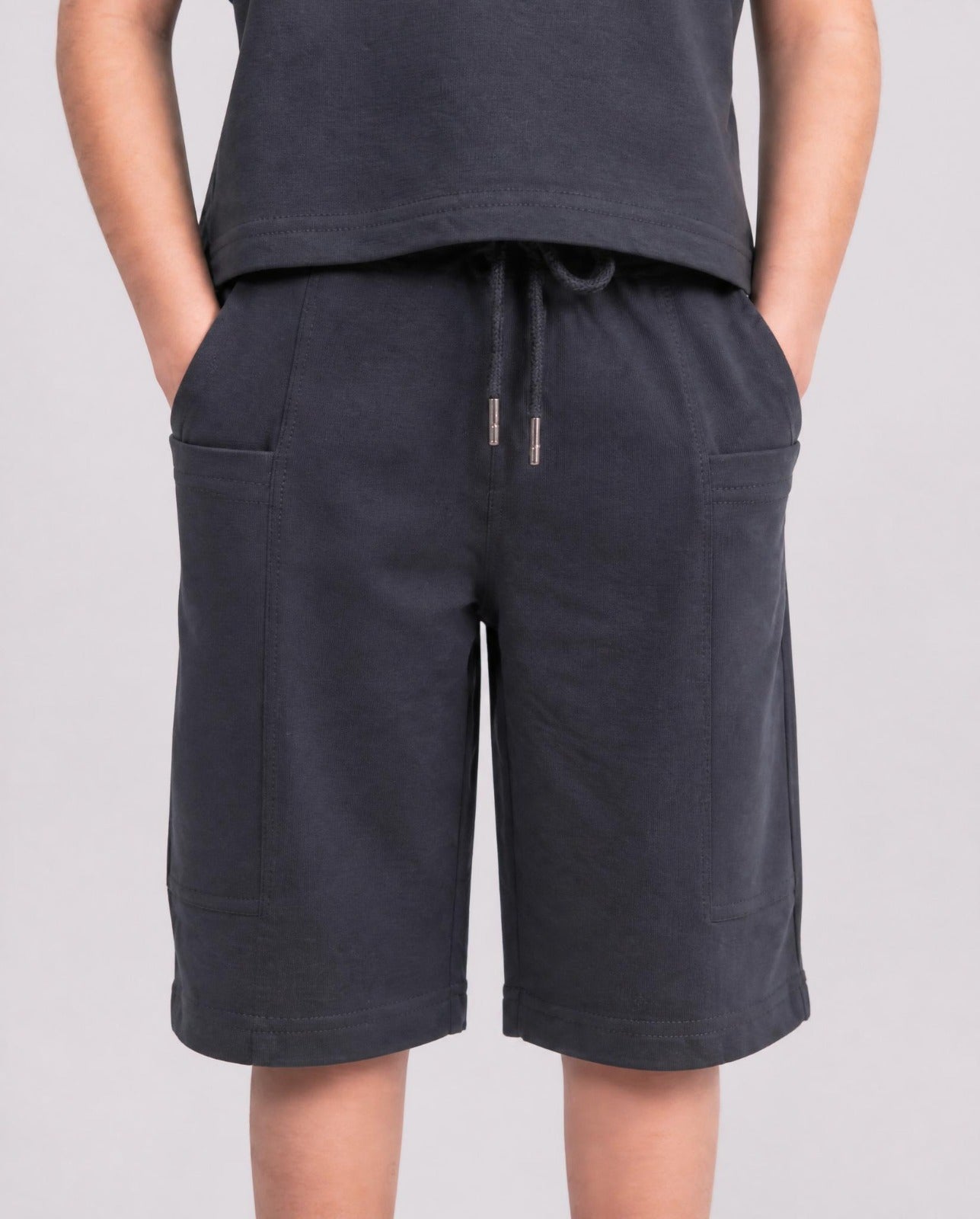 Charcoal Gray Street-wear | Co-ord set