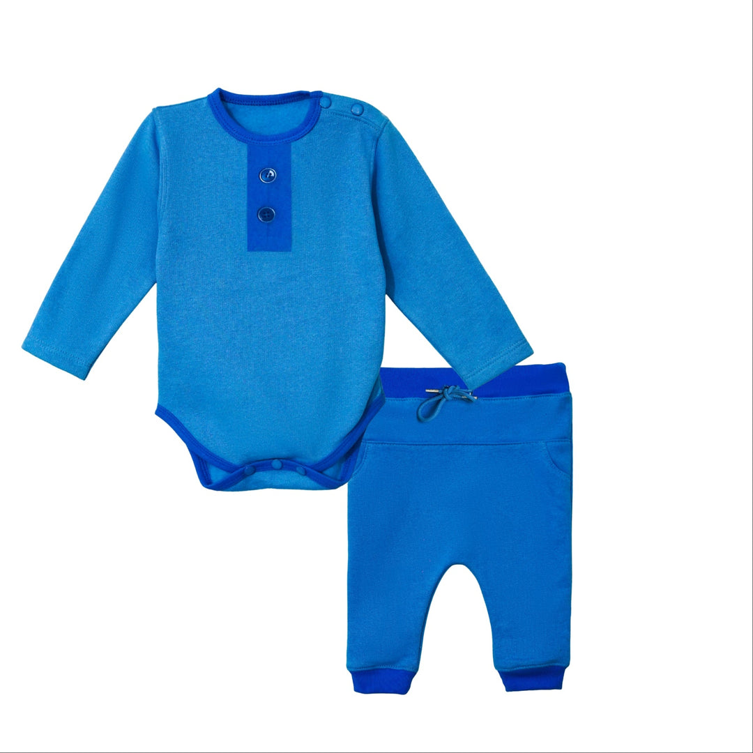 Blue Romper Set